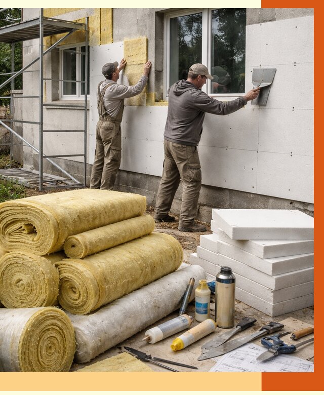 Утепление домов в Выксе под ключ от 4355 руб/м2 | Профессионально — ТепломастерВкс