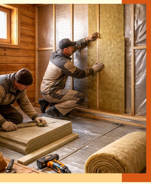 Утепление бани изнутри в Выксе под ключ от 4355 руб./м² | ТепломастерВкс