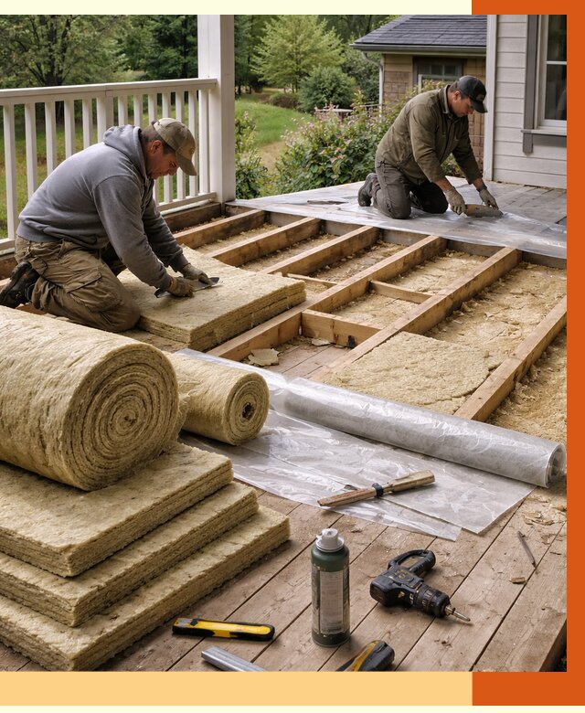 Утепление террасы в Выксе от 4355 руб./м2 — утеплить террасу под ключ | ТепломастерВкс