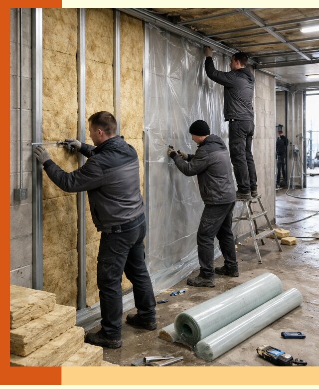 Профессиональное утепление автомойки в Выксе для любого типа помещений