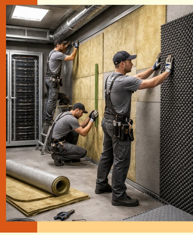 Утепление серверной комнаты профессионально в Выксе