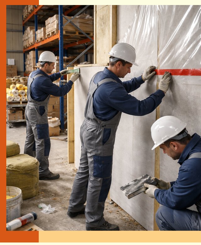 Утепление теплого склада под ключ в Выксе