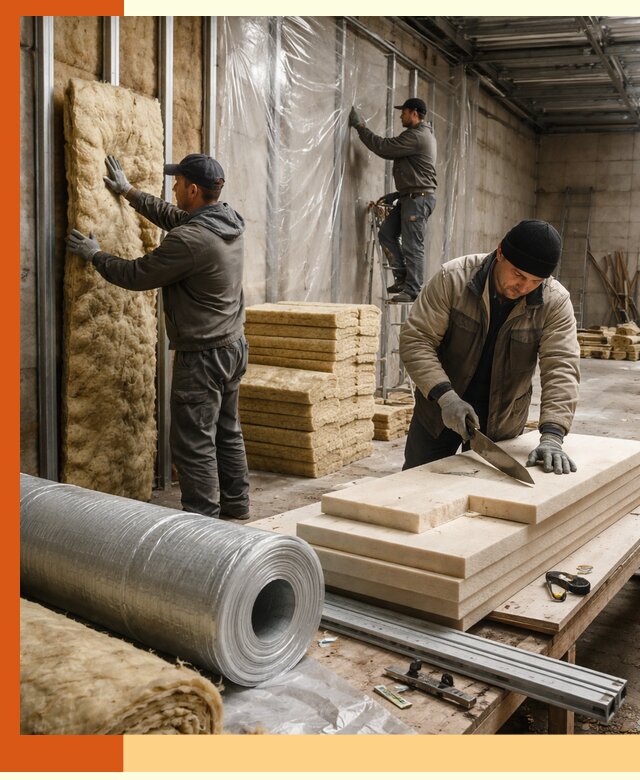 Утепление торгового склада в Выксе с энергоэффективными решениями