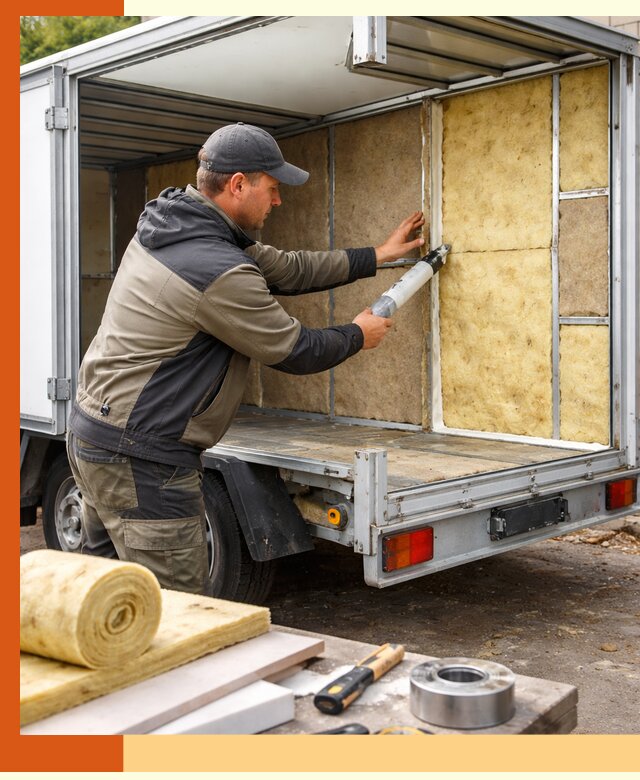 Профессиональное утепление прицепа в Выксе для любых условий