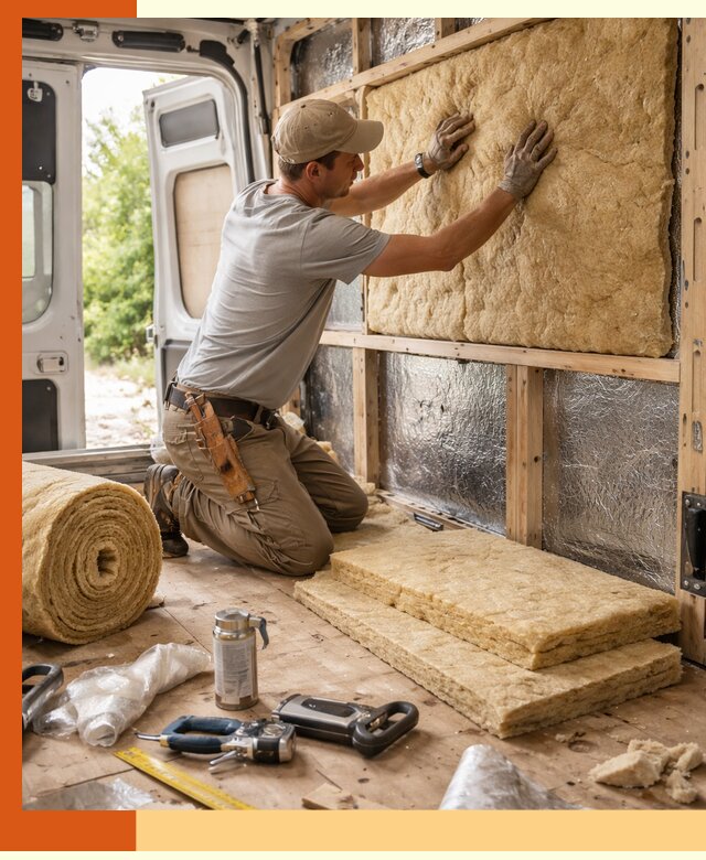 Утепление кемпера под ключ в Выксе с гарантией качества