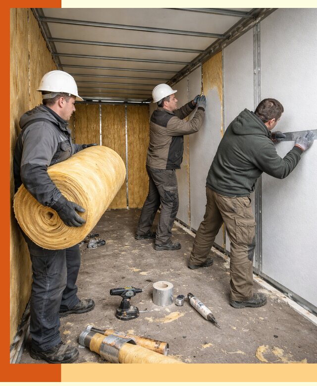 Утепление рефрижераторного контейнера в Выксе профессионально и надежно