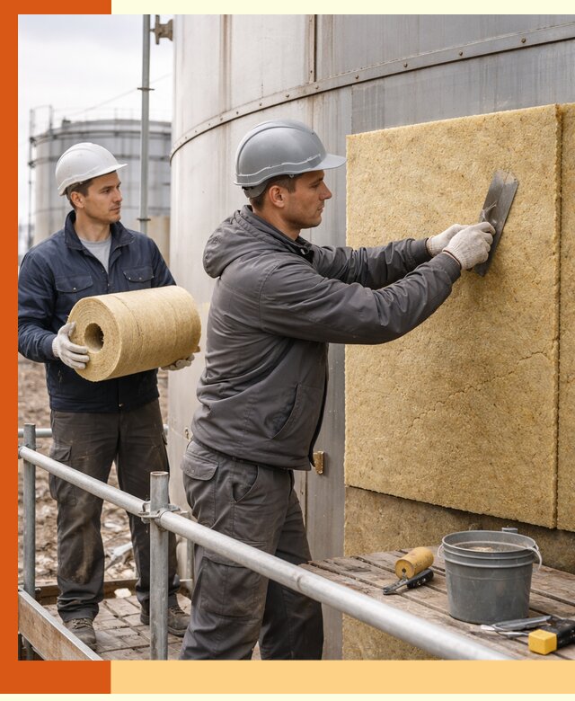 Профессиональное утепление резервуара и теплоизоляция в Выксе