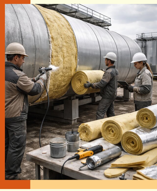 Утепление цистерны в Выксе — утеплители и монтаж под ключ