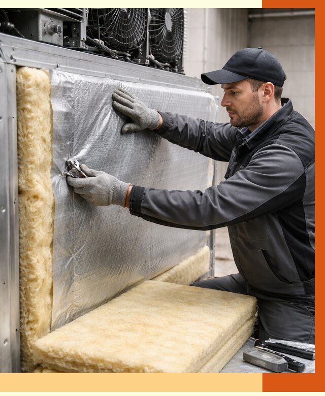 Утепление холодильного агрегата в Выксе от 8815 руб. под ключ | ТепломастерВкс