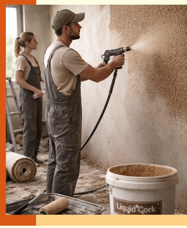 Утепление стен жидкой пробкой в Выксе эффективное и долговечное