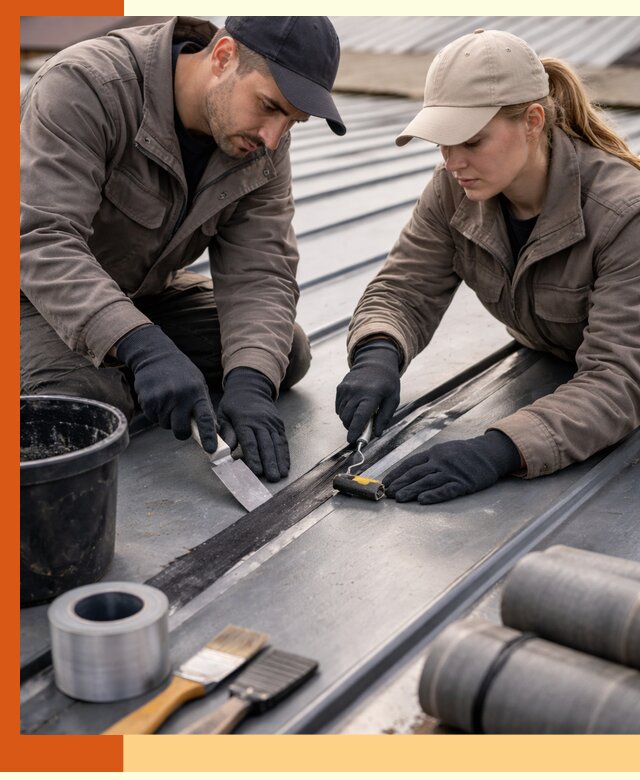 Гидроизоляция фальцевой кровли в Выксе качественно и надежно