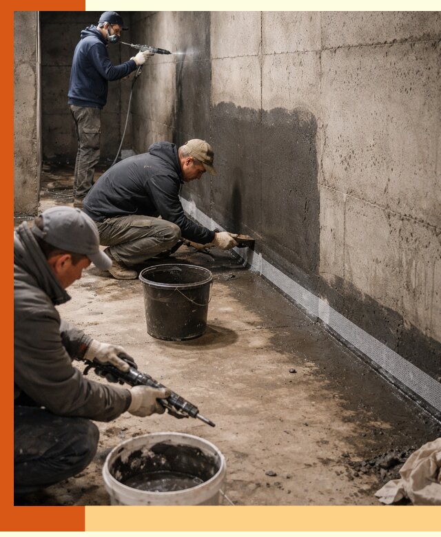 Гидроизоляция подвала в Выксе — комплексная защита от влаги