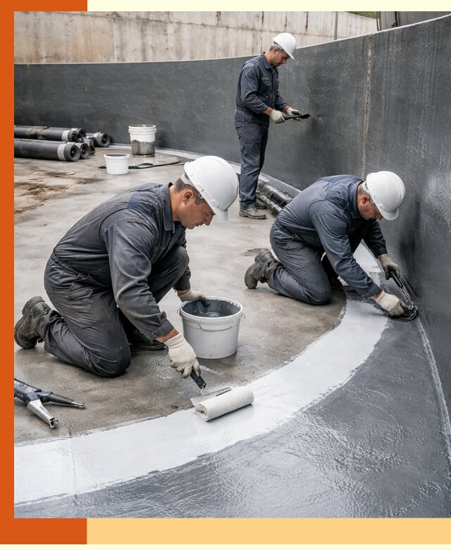 Гидроизоляция резервуара для топлива в Выксе