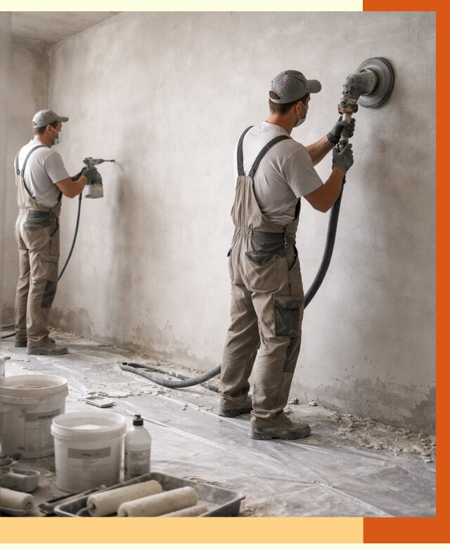 Подготовка поверхности под напыление в Выксе от 1244 руб. — ТепломастерВкс