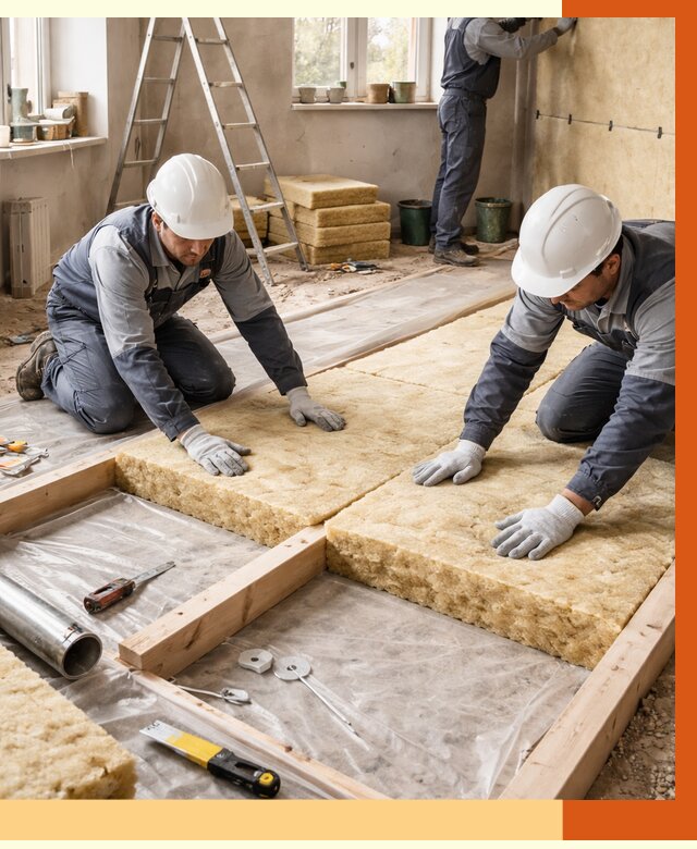 Восстановление теплоизоляции в Выксе от 8815 руб. — ремонт утепления под ключ | ТепломастерВкс