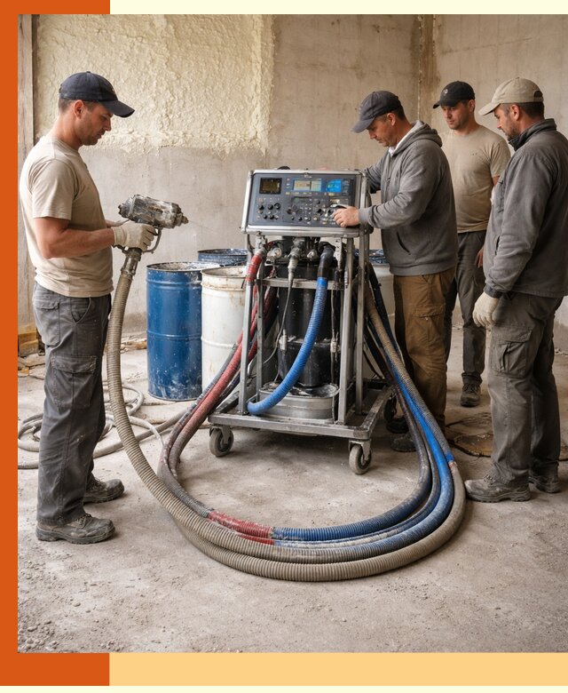 Аренда установки для напыления ППУ в Выксе на выгодных условиях